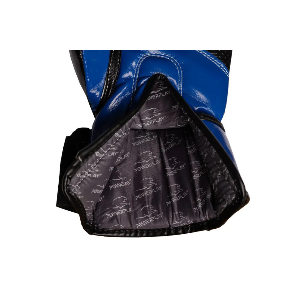 Боксерські рукавиці Predator PowerPlay PP_3017_12oz_Blue, Сині карбон 12 унцій