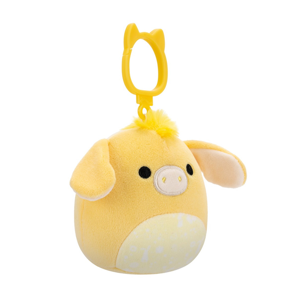 М'яка іграшка на кліпсі Віслючок Гевін Squishmallows SQCP00461, 9 см
