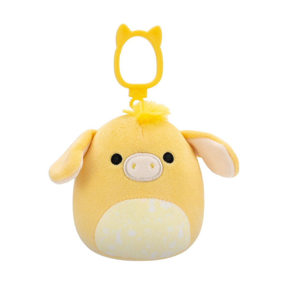 М'яка іграшка на кліпсі Віслючок Гевін Squishmallows SQCP00461, 9 см