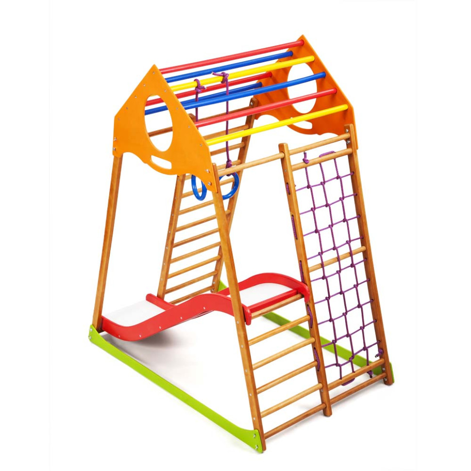 Дитячий спортивний комплекс SportBaby KindWood Plus 1 для дому