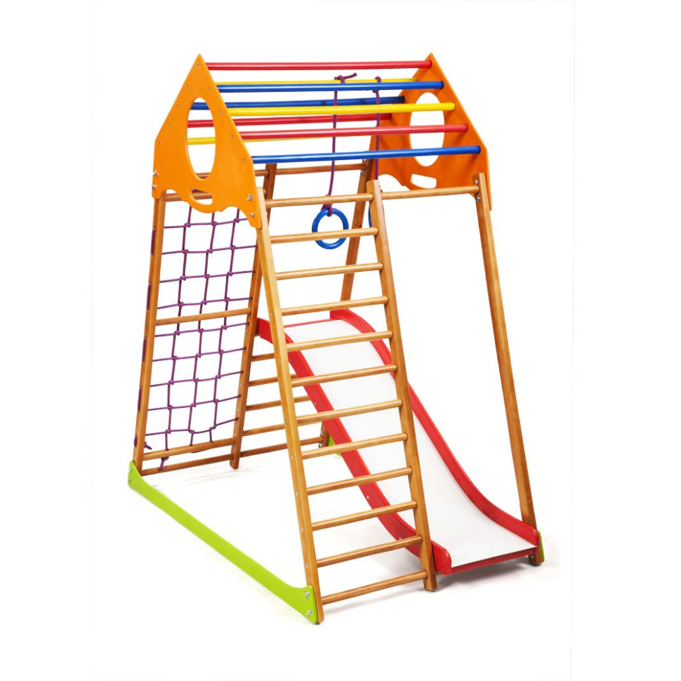 Дитячий спортивний комплекс SportBaby KindWood Plus 1 для дому