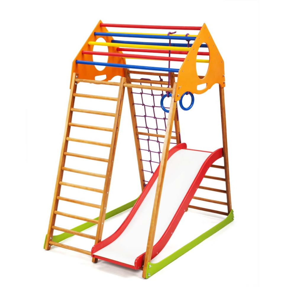 Дитячий спортивний комплекс SportBaby KindWood Plus 1 для дому