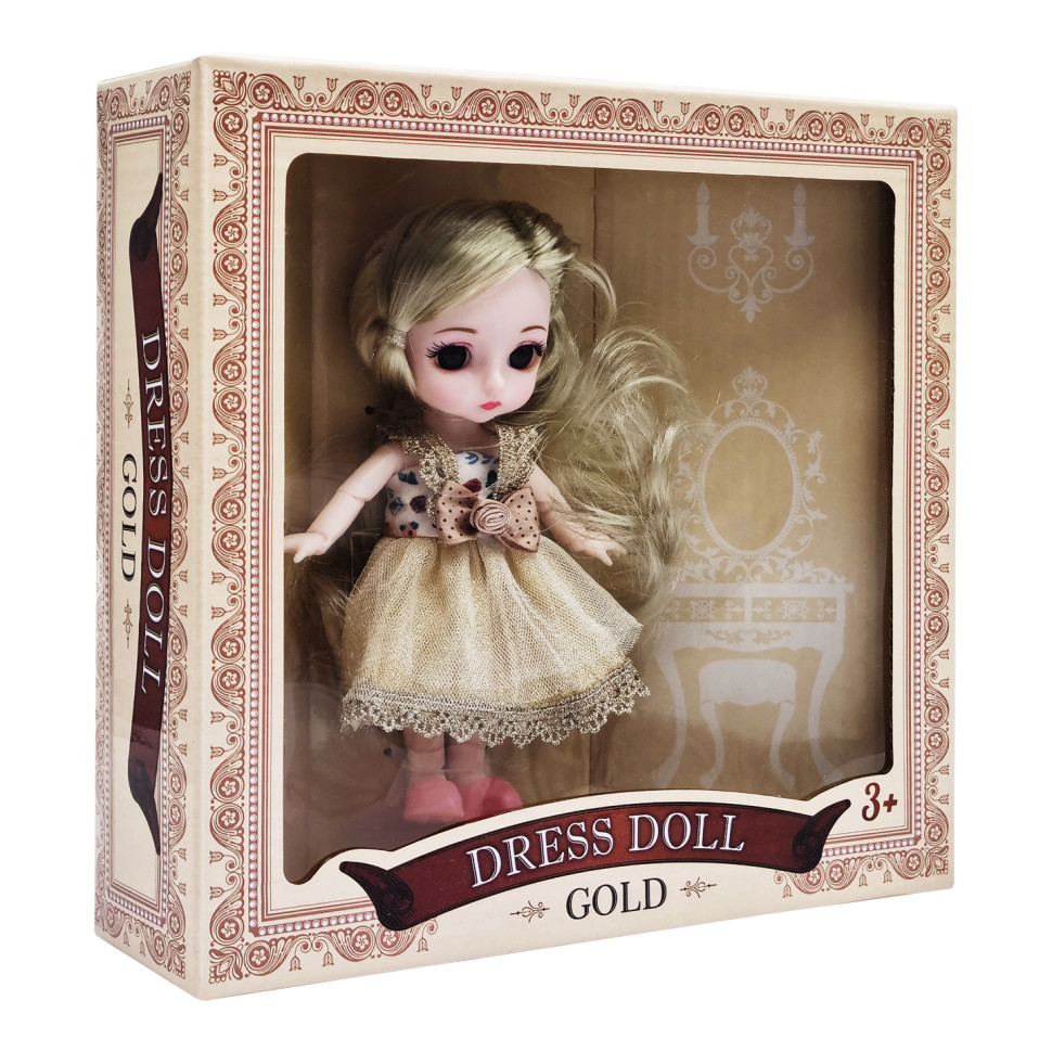 Дитяча лялька Bambi YC8001-6A(Gold) 15 см