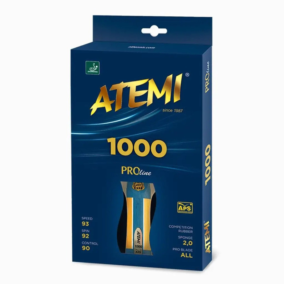Ракетка для настільного тенісу 1000 Pro-Line Atemi at-0001
