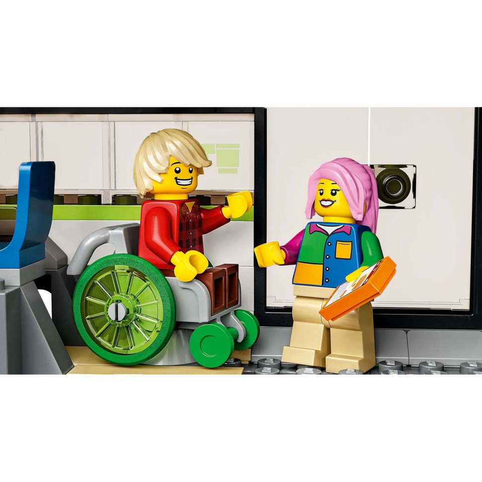 Конструктор LEGO City Trains Пассажирский поезд-экспресс 60337
