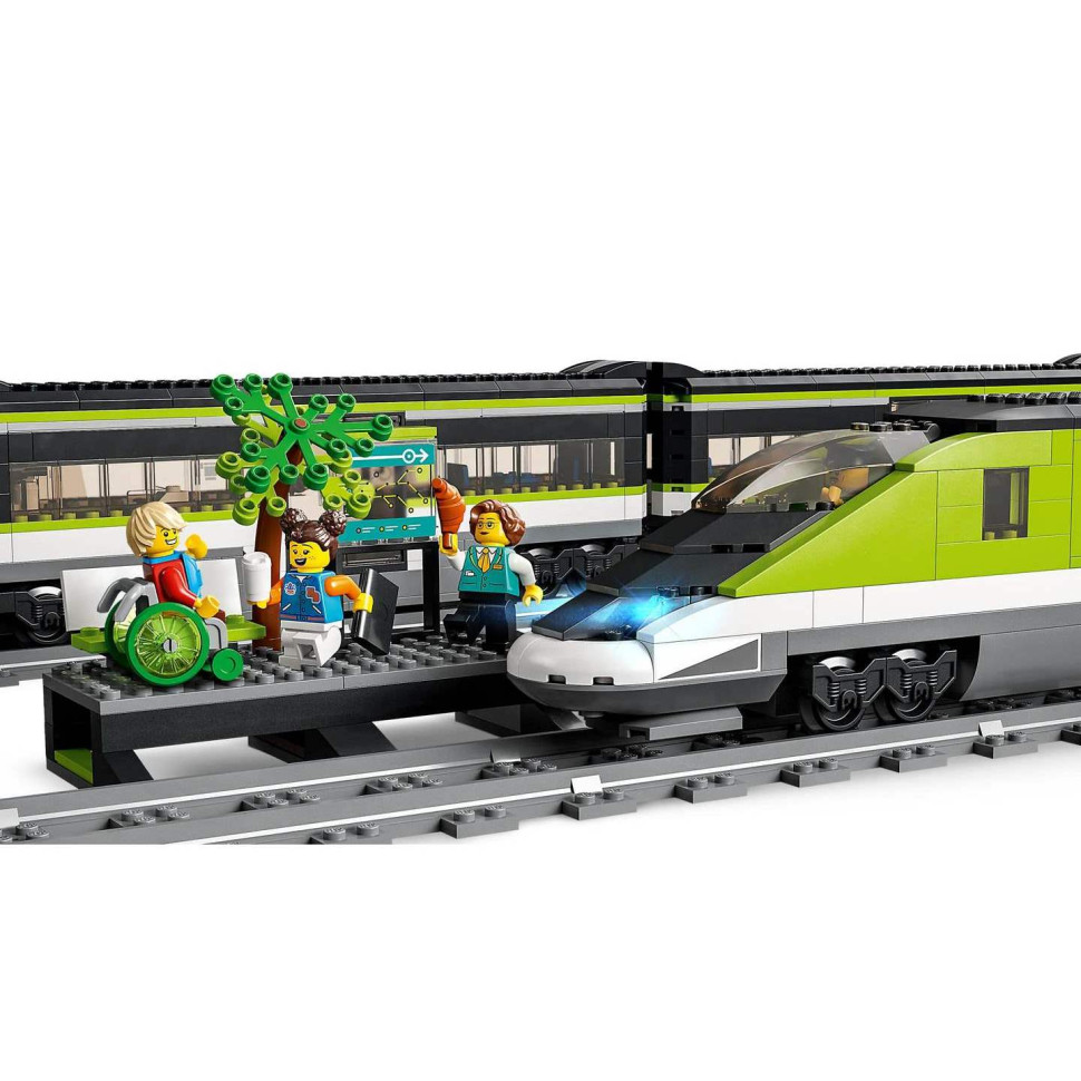 Конструктор LEGO City Trains Пассажирский поезд-экспресс 60337