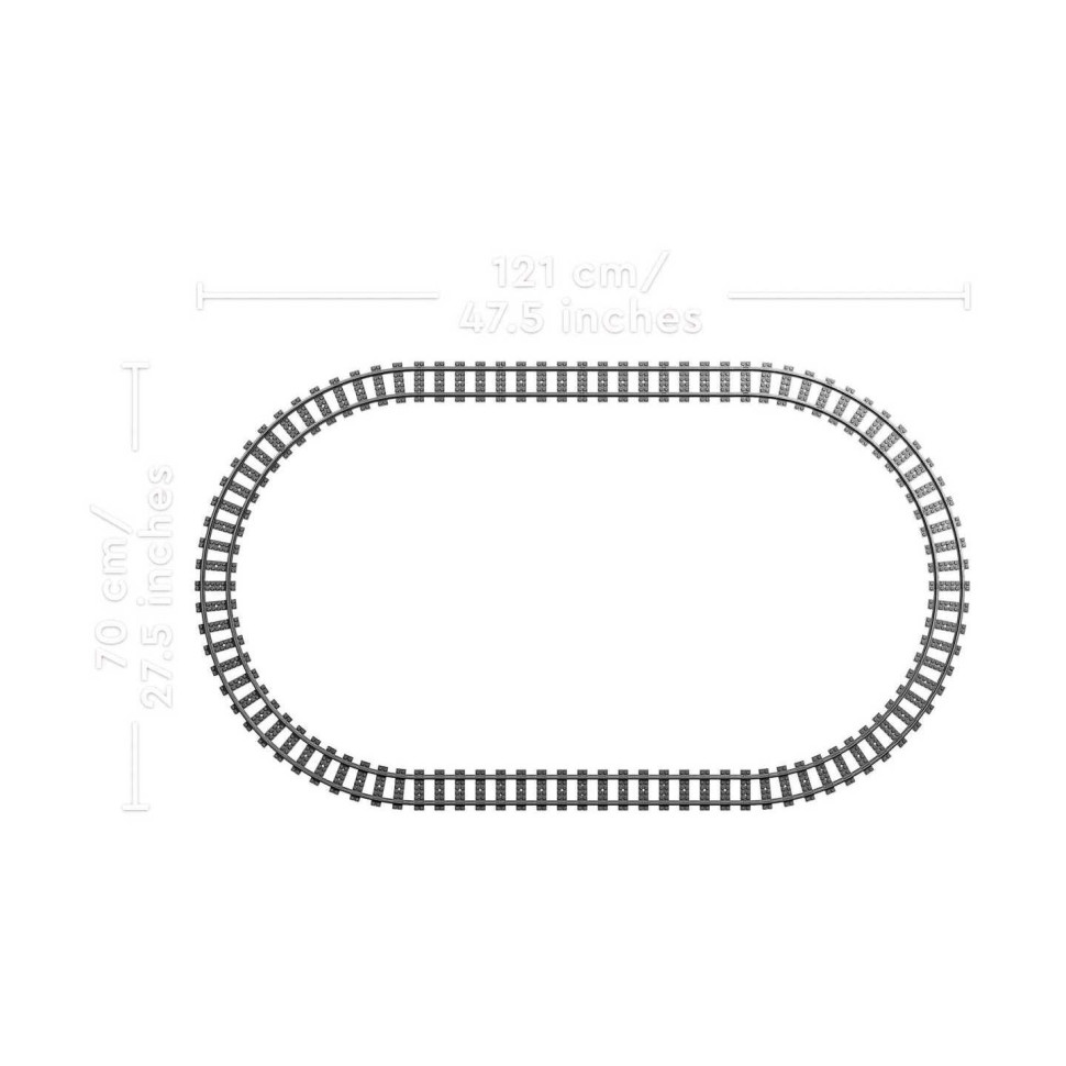 Конструктор LEGO City Trains Пассажирский поезд-экспресс 60337