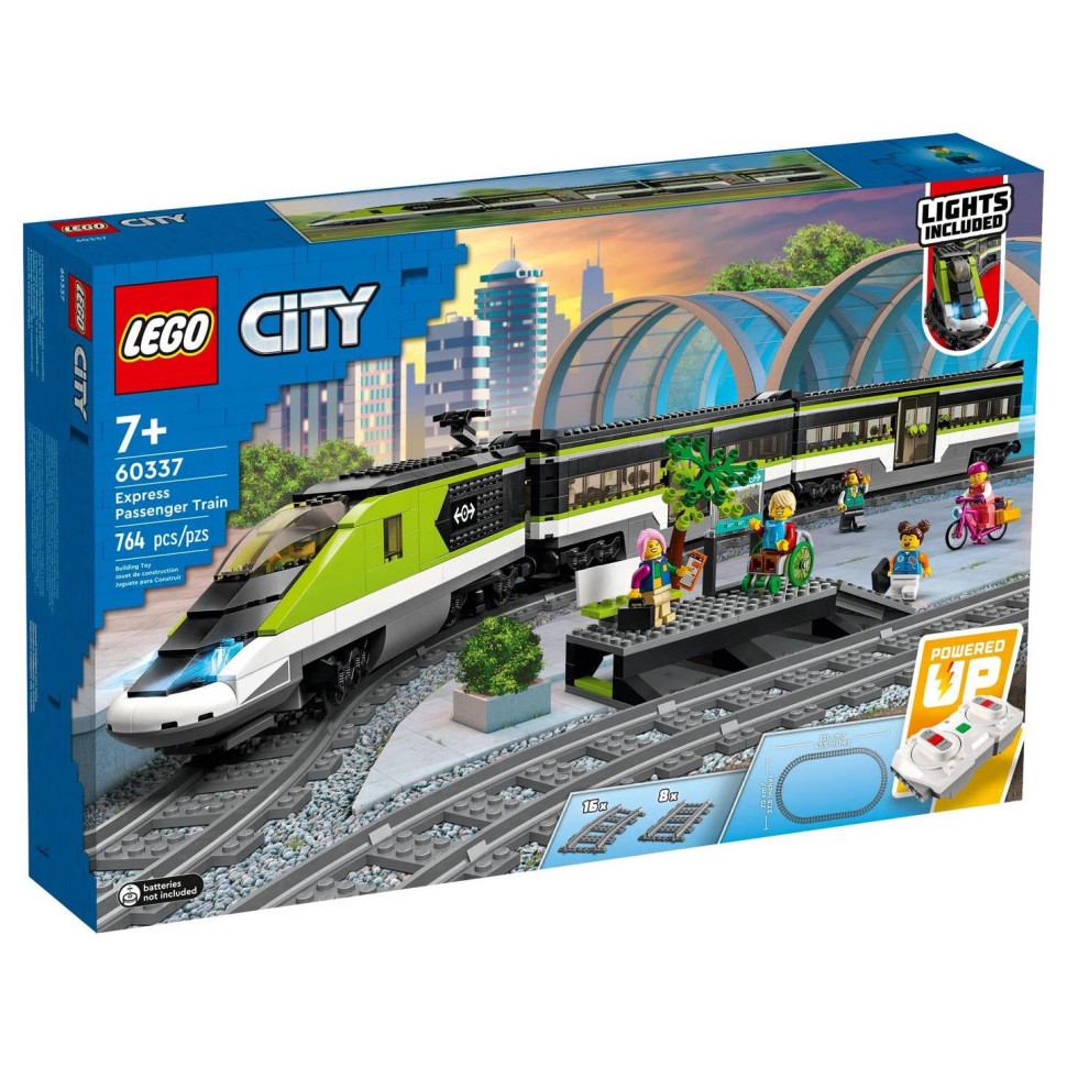Конструктор LEGO City Trains Пассажирский поезд-экспресс 60337