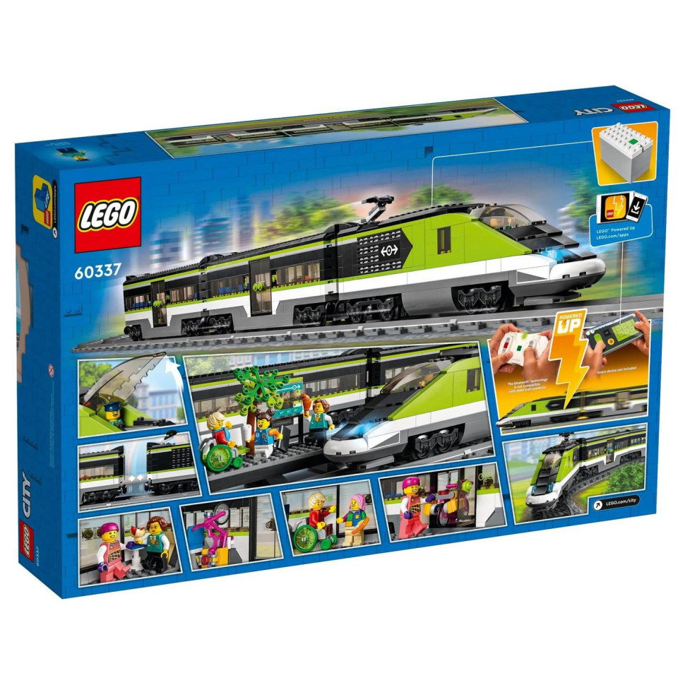 Конструктор LEGO City Trains Пассажирский поезд-экспресс 60337