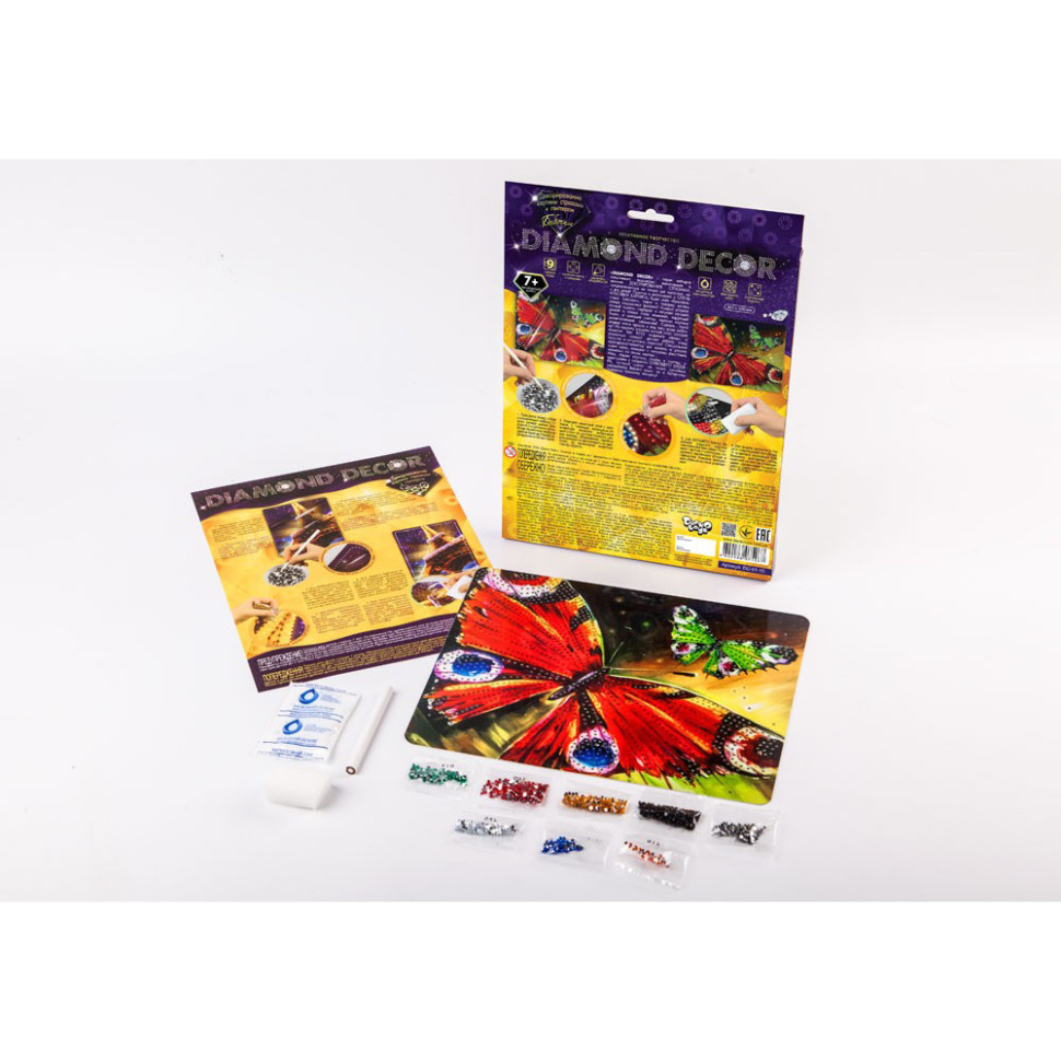 Набор креативного творчества Бабочки Danko Toys DD-01-10 