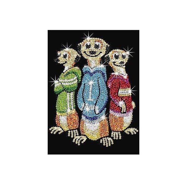 Набір для творчості Sequin Art RED Rascals Meerkats SA1008