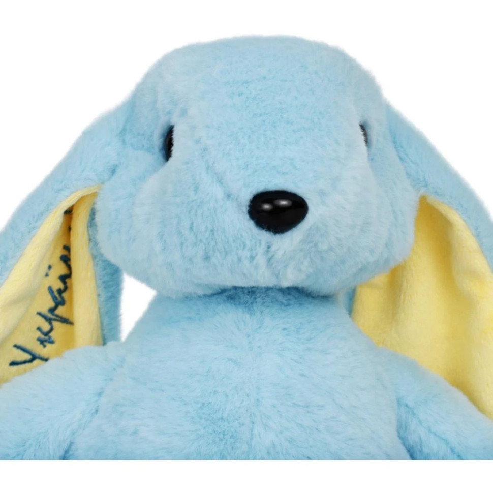 Плюшева іграшка Зайченя Патріот України WP Merchandise FWPBUNNY22DBLUE01, 34 см