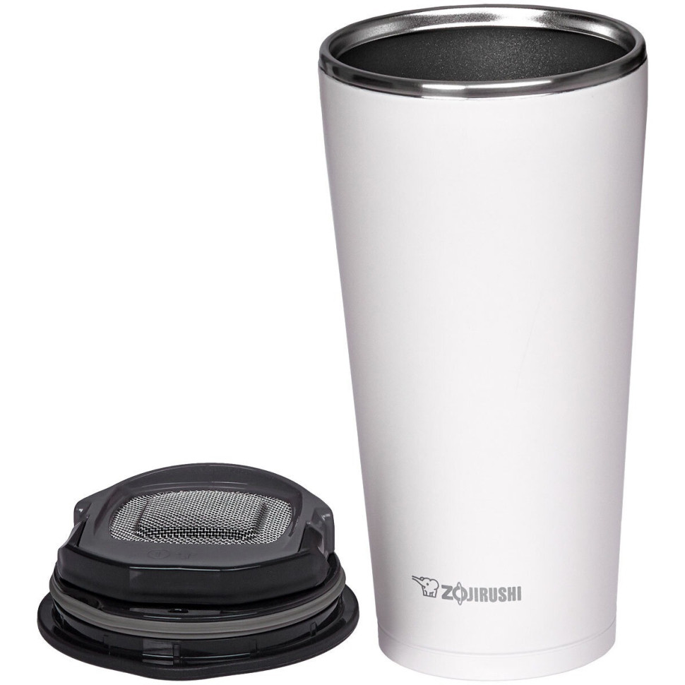 Термостакан Zojirushi SX-FSE45WA с ситечком 0,45 л, белый