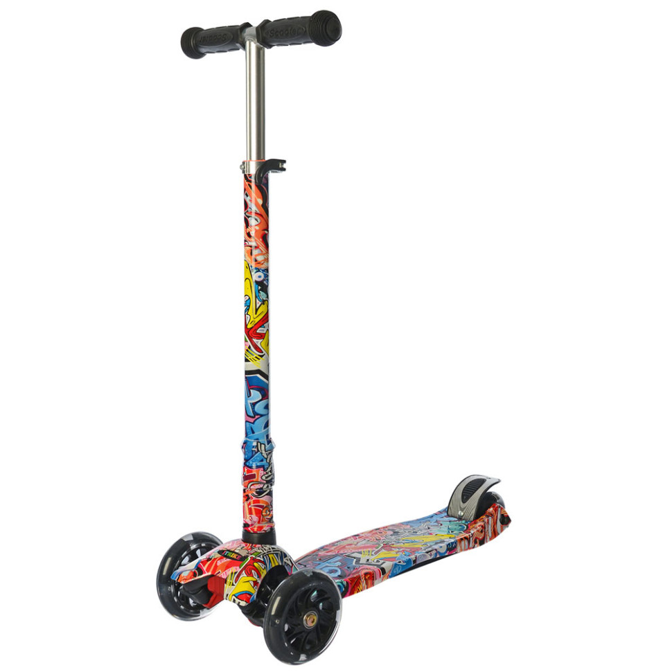 Самокат детский MAXI iTrike JR 3-055-WP8 складной