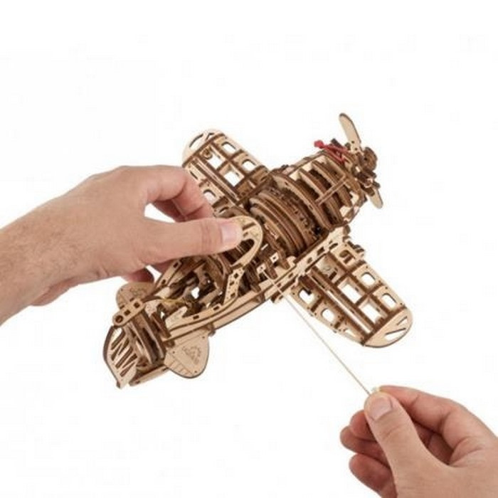 Дерев'яний механічний 3D конструктор 