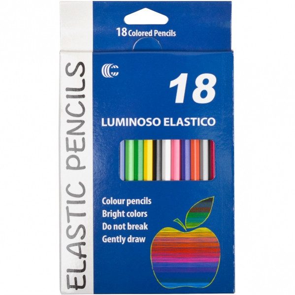 Карандаши 18 цветов CR755-18 Luminoso elastico 