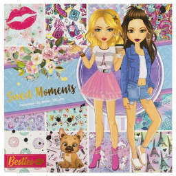 Детский блокнот для дизайна "Sweet Moments" Besties 961033