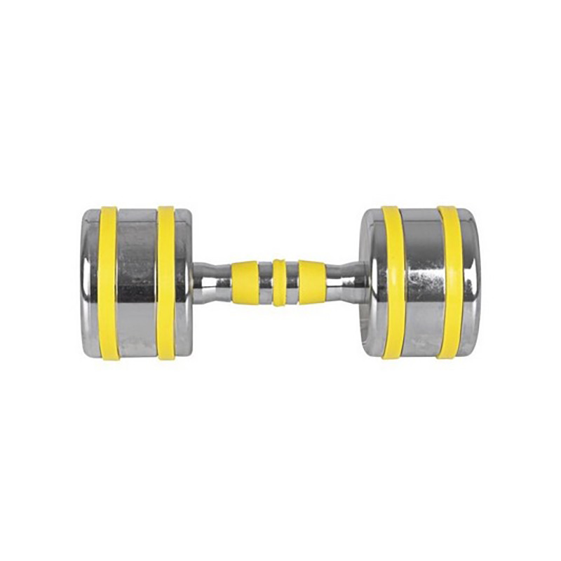 Гантель Yellsteel inSPORTline 20840 хромированная 10 кг 