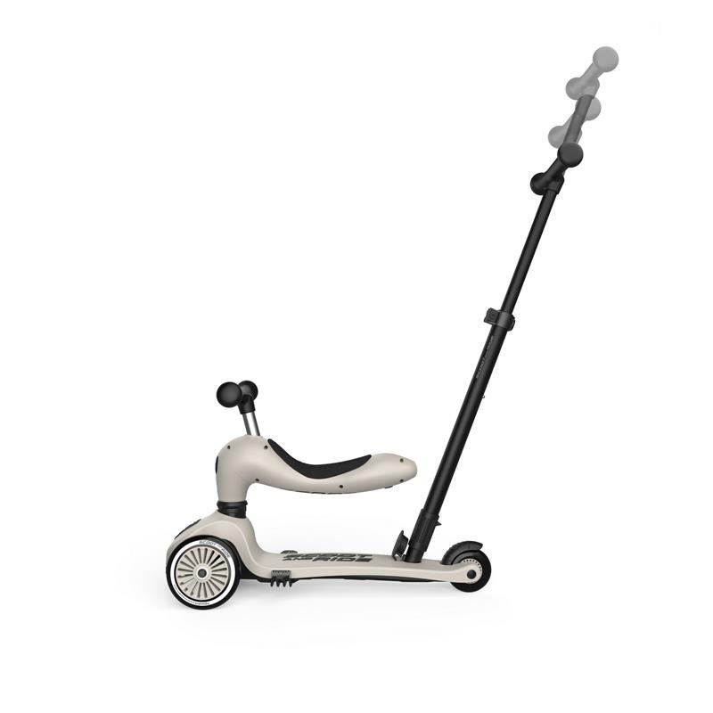Дитячий триколісний самокат Highwaykick-1 Push and Go Scoot and Ride SR-240527-ASH