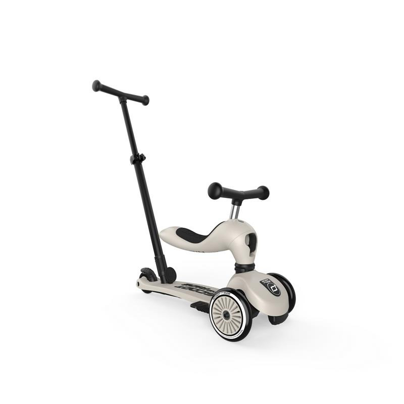 Дитячий триколісний самокат Highwaykick-1 Push and Go Scoot and Ride SR-240527-ASH