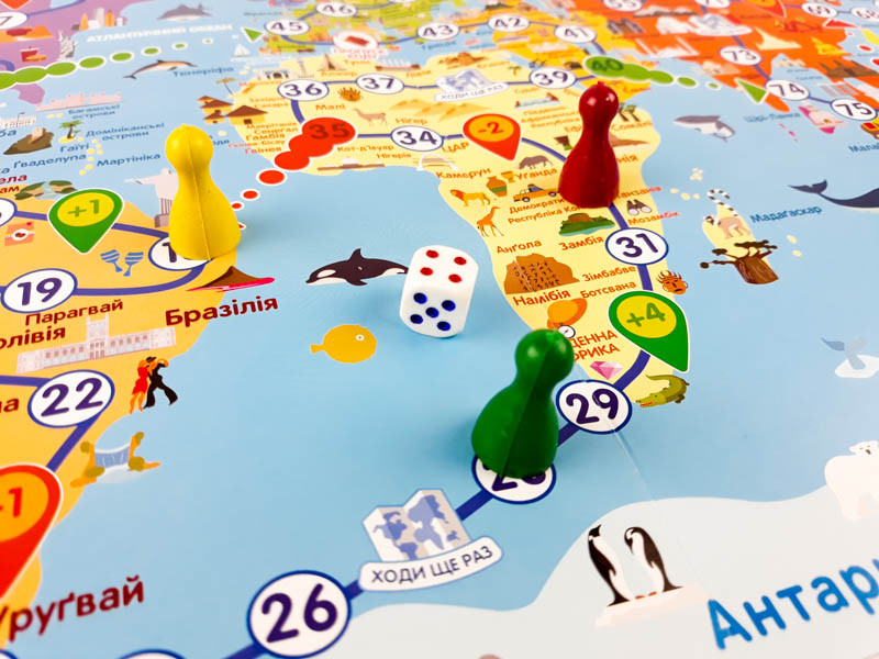 Настольная игра-бродилка 