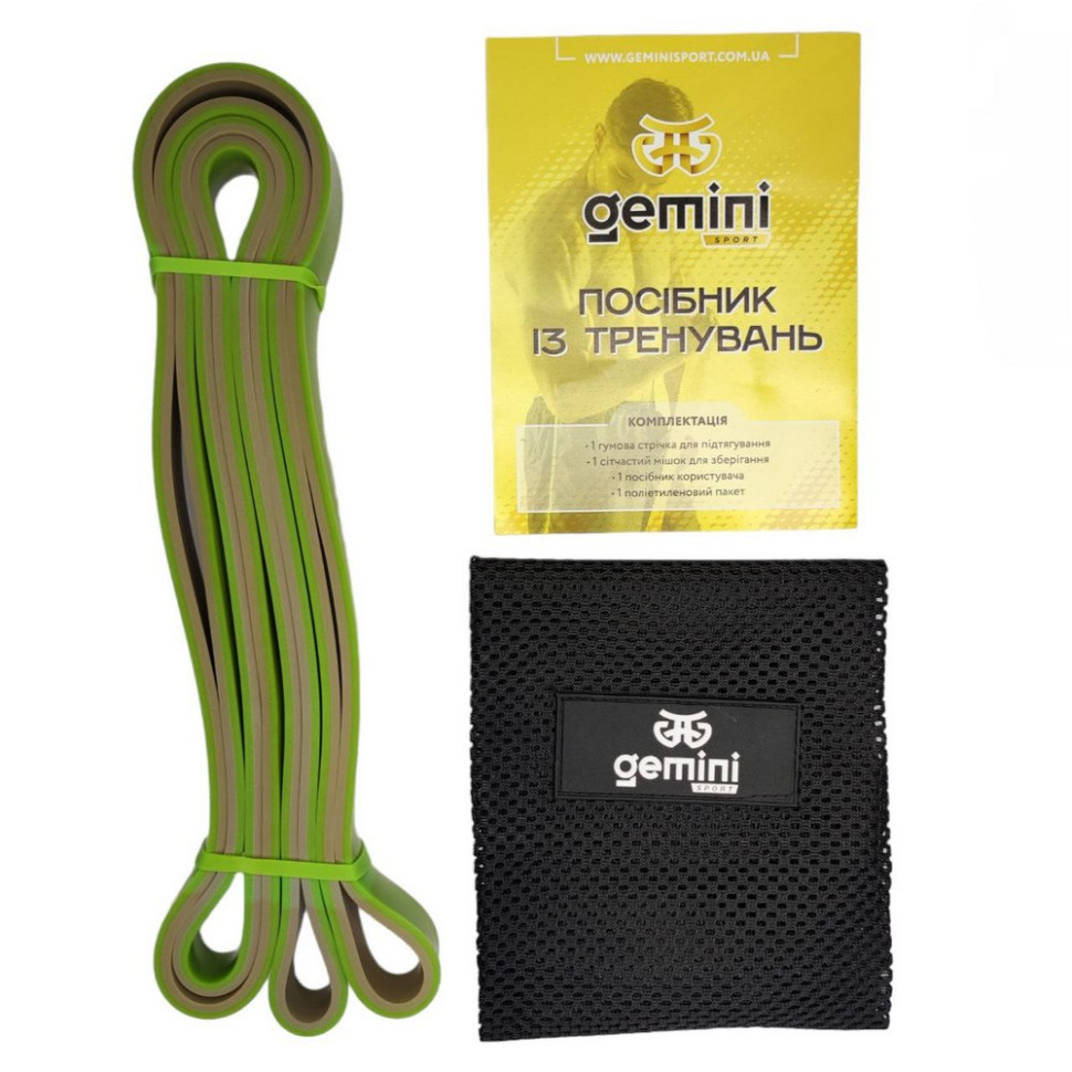 Резинка для подтягиваний (лента силовая) Gemini Sport GP-0022, 18-35 кг 1 шт