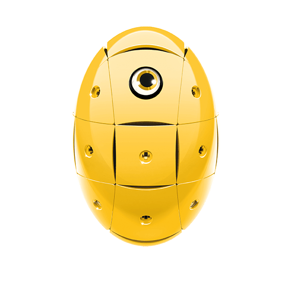 Конструктор магнітний Geomag KOR Pantone Yellow | Магнітний конструктор Геомаг Кор жовтий PF.800.675.00