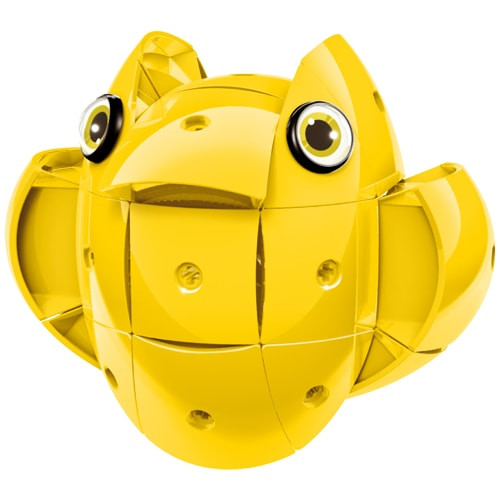 Конструктор магнітний Geomag KOR Pantone Yellow | Магнітний конструктор Геомаг Кор жовтий PF.800.675.00
