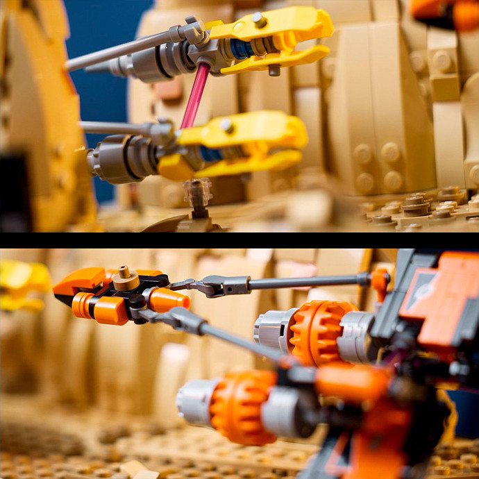 Конструктор LEGO STAR WARS Діорама «Mos Espa Podrace» V29 75380, 718 деталей 