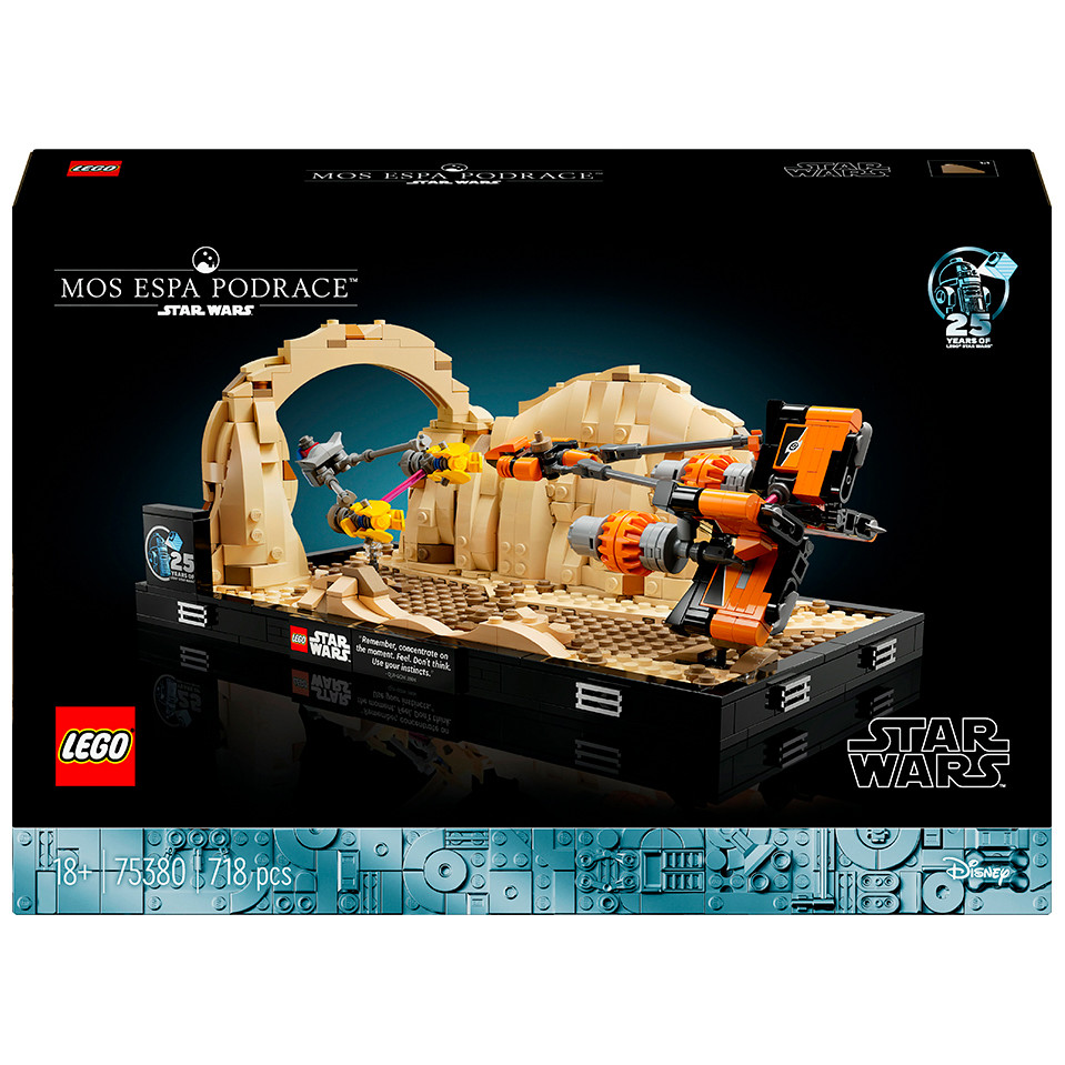 Конструктор LEGO STAR WARS Діорама «Mos Espa Podrace» V29 75380, 718 деталей 