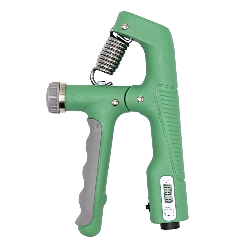 Эспандер кистевой с регулируемой нагрузкой и счетчиком Bambi MS 4219(Green) 10-100 кг