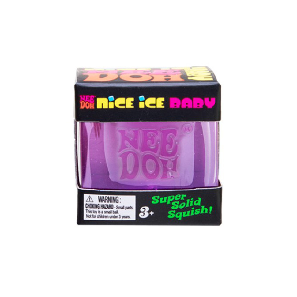 Детская игрушка-антистресс Мини-кубик льда NeeDoh TSNCBND(Violet)