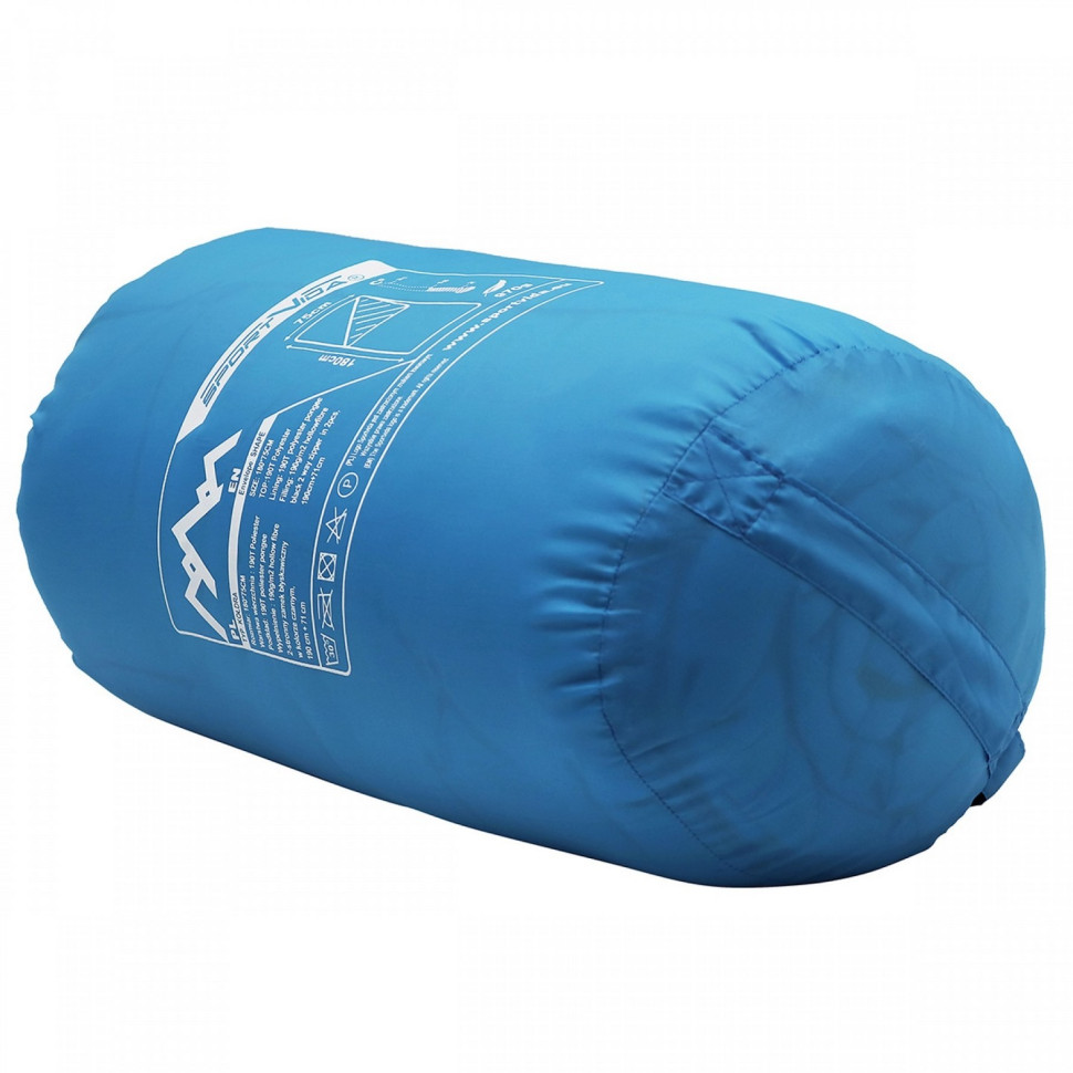 Спальный мешок (спальник) одеяло SportVida SV-CC0060 Sky Blue/Grey