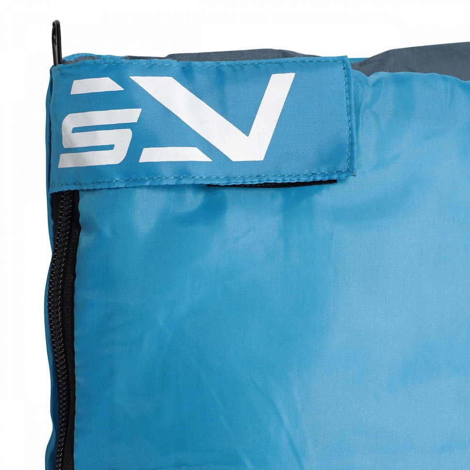 Спальный мешок (спальник) одеяло SportVida SV-CC0060 Sky Blue/Grey