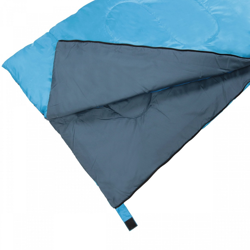 Спальный мешок (спальник) одеяло SportVida SV-CC0060 Sky Blue/Grey