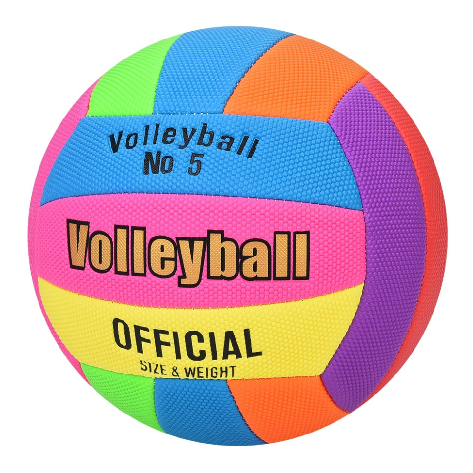 Волейбольный мяч Bambi MS 4865-1 официальный размер, ПВХ, 250-270 г, диаметр 20,8 см