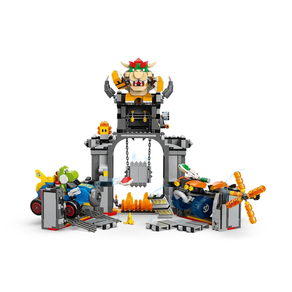 Конструктор Super Mario Mario Kart – Bowser та його замок LEGO 72039, 1068 деталей