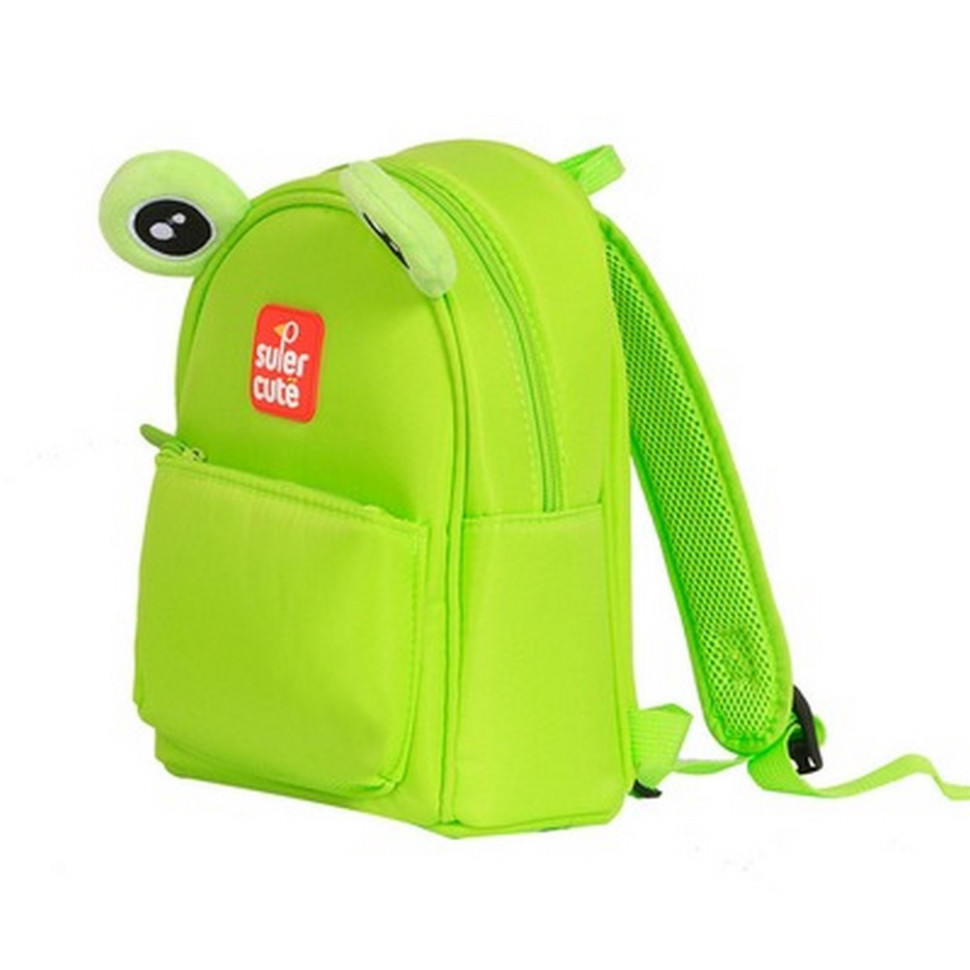 Детский рюкзак Лягушонок Supercute SF115 текстиль, 17х20,6х9 см