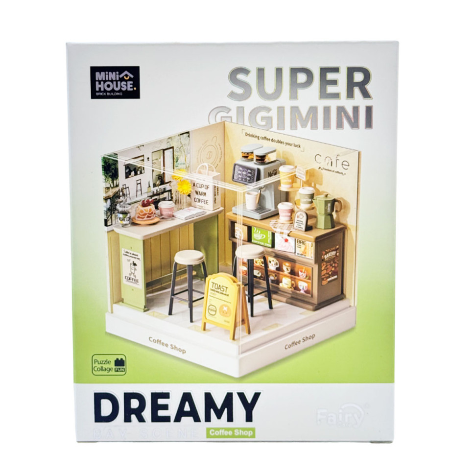 Конструктор-румбокс Кав'ярня Mini House 8034-MH серії 