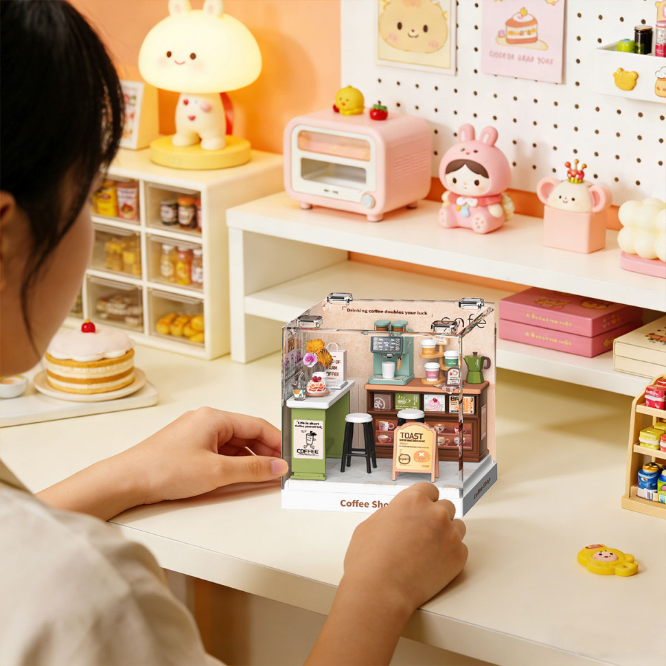 Конструктор-румбокс Кав'ярня Mini House 8034-MH серії 