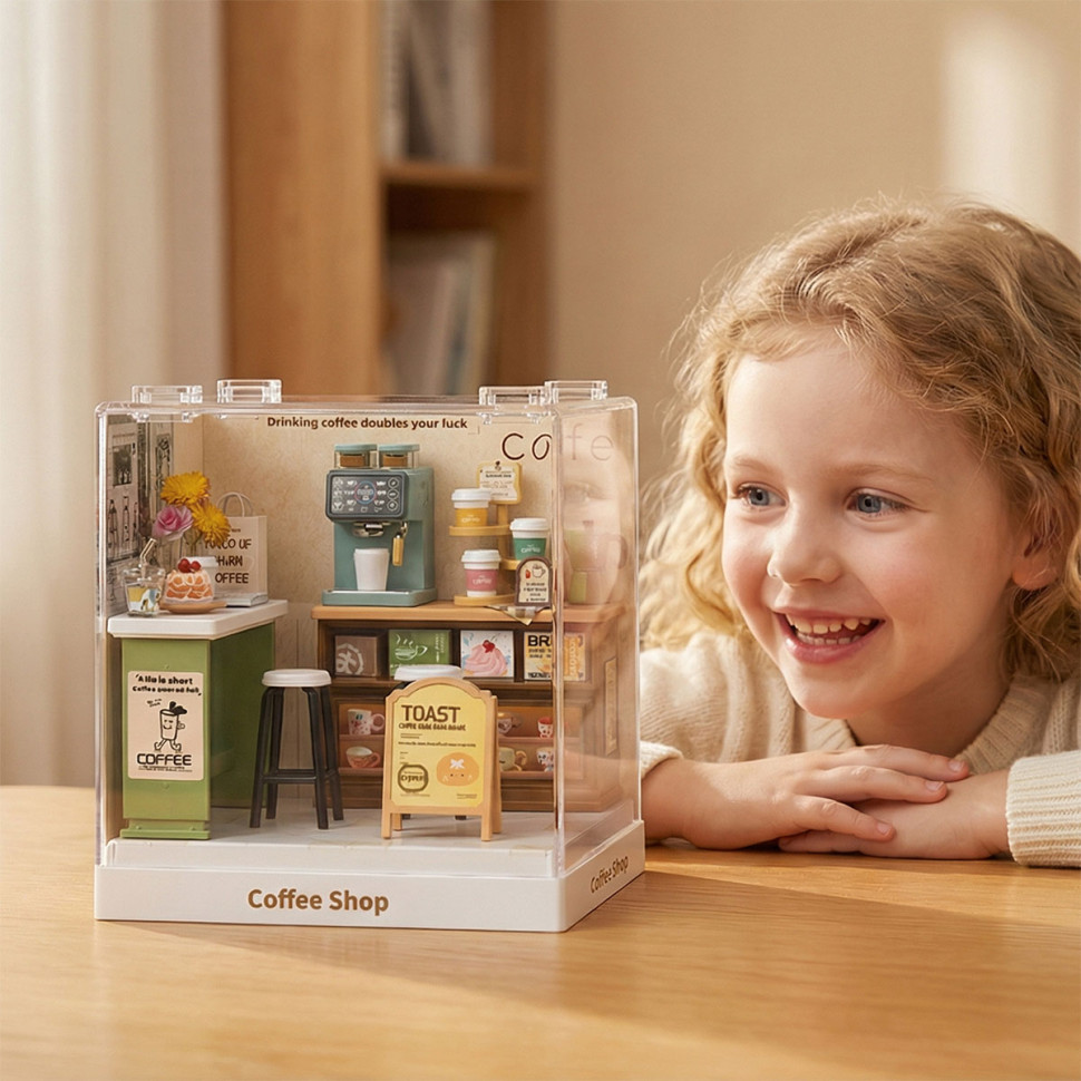 Конструктор-румбокс Кав'ярня Mini House 8034-MH серії 