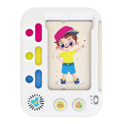 Дитячий навчальний планшет "Майстерня кольору" Hola Toys HE899200, 12 карток