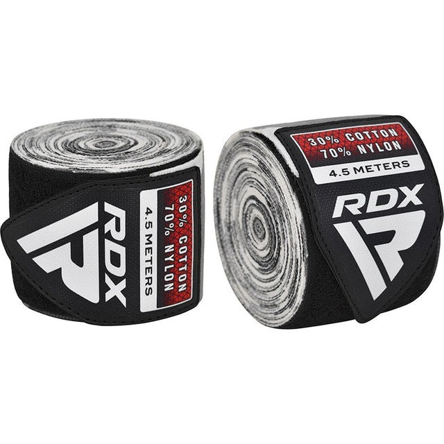Бинты для бокса WX Professional Boxing Hand Wraps Camo RDX Inc Limited HWX-RC+ Grey 4.5 м