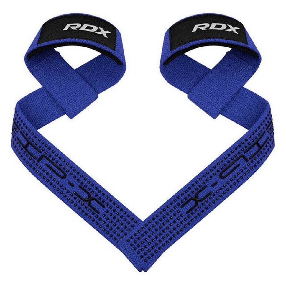 Лямки для тяги S4 Gym Cotton Gel Straps RDX Inc Limited WAC-S4B+ Black