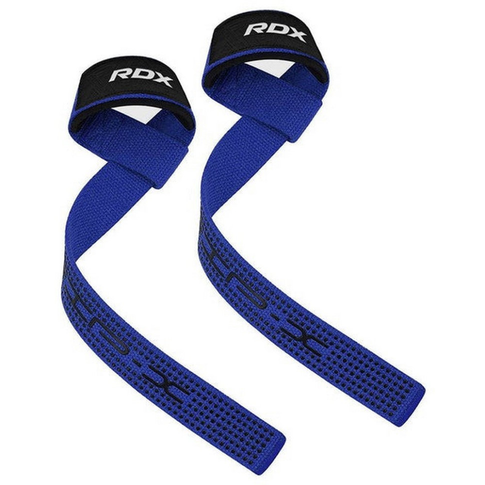 Лямки для тяги S4 Gym Cotton Gel Straps RDX Inc Limited WAC-S4B+ Black