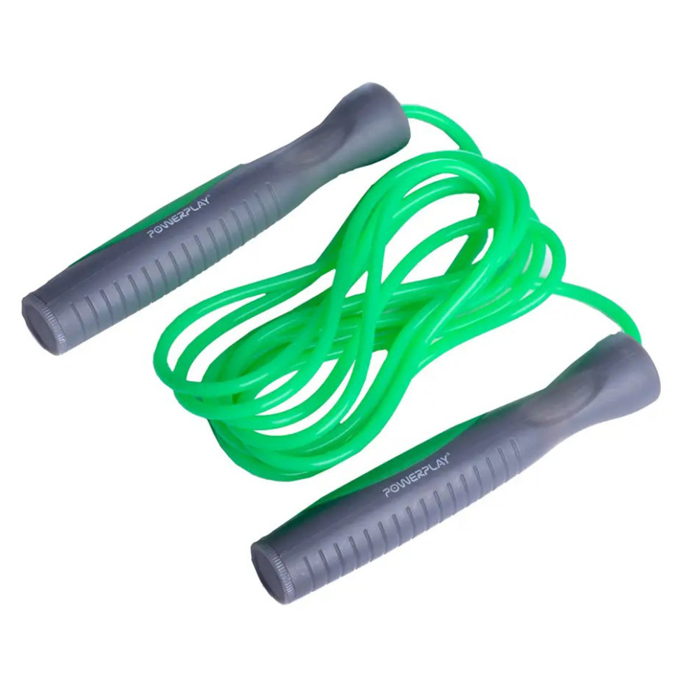 Скакалка PowerPlay PP_4204_Green, Зеленая