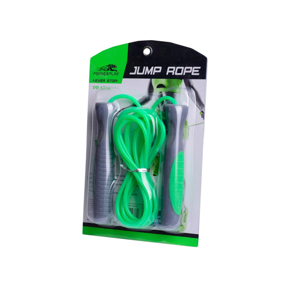 Скакалка PowerPlay PP_4204_Green, Зеленая