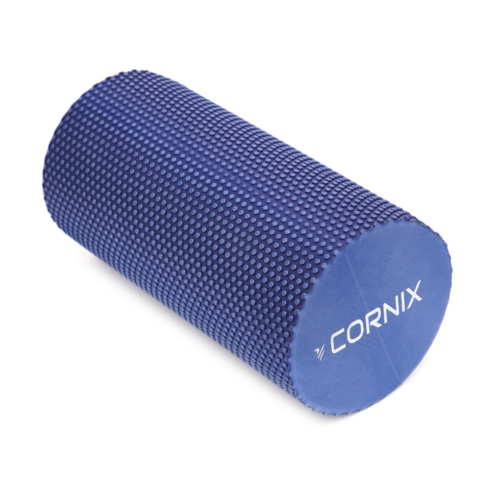 Масажний ролик (валик, ролер) Cornix XR-0299 Navy Blue 30 x 15 см