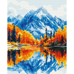 Картина по номерам "Осень в горах" Brushme BS54178, 40х50 см