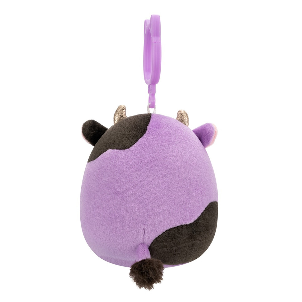М'яка іграшка на кліпсі Корівка Олексі Squishmallows SQCP00463, 9 см
